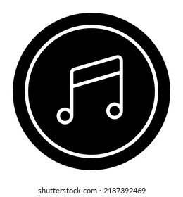 Premium download icon of music note