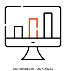 Ein Premium-Download-Symbol für Online-Daten 

