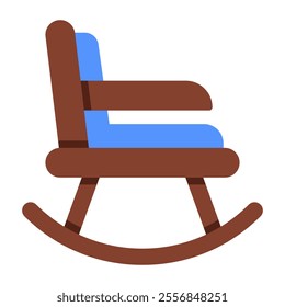 Premium download icon of rocking chair