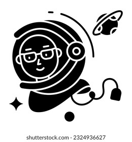 Premium download icon of scientist