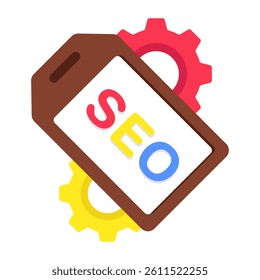 Premium download icon of seo tag