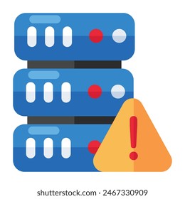 Premium herunterladenes Symbol für Serverfehler