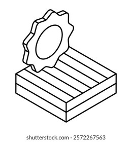 Premium download icon of setting