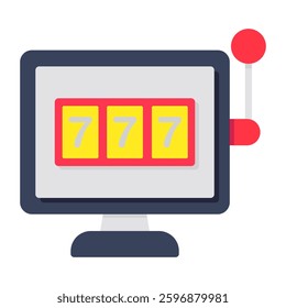 Premium download icon of slot machine