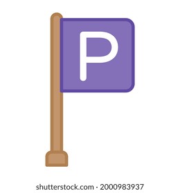 A premium download icon of stop board