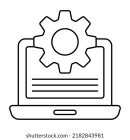 Premium download icon of system setting