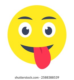 Premium download icon of tongue out emoji