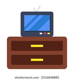 Premium download icon of tv stand