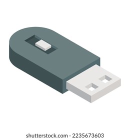 Premium download icon of usb