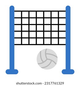 Premium download icon of volleyball game