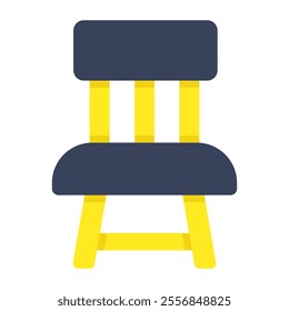 Premium download icon of wooden chair