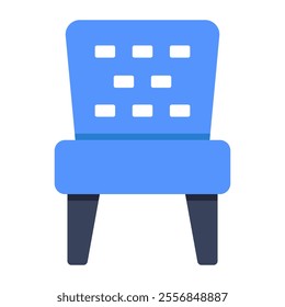 Premium download icon of wooden chair