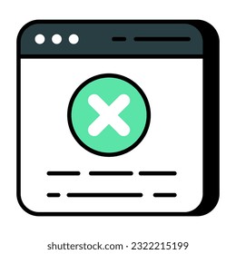 Premium-Download-Symbol einer falschen Website