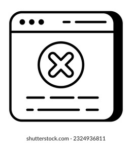 Premium-Download-Symbol einer falschen Website