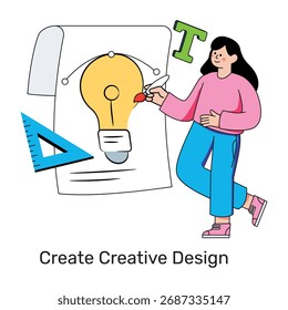 Premium-Download-Illustration kreatives Design erstellen