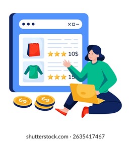 Premium download illustration of customer feedback