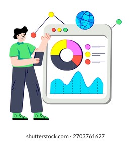 Ilustración de Descarga de Premium de analista de datos
