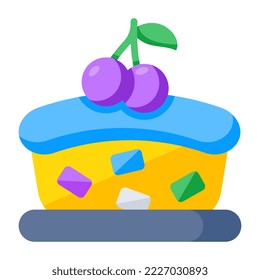 Premium-Download-Vektorsymbol-Muffin