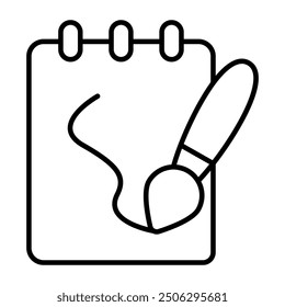      A premium download vector of sketchbook