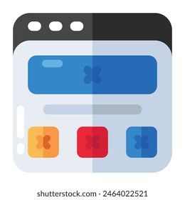 A premium download vector of web design