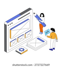        Un Vector de Descarga premium de estructura de alambre de Web 