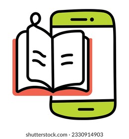 Icono de dibujo premium de estudio móvil