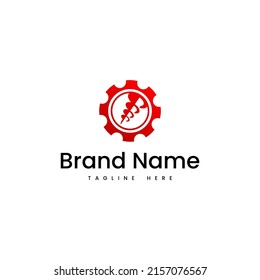 Premium Drill Industry Logo Template 