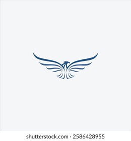 Premium eagle logo vector design