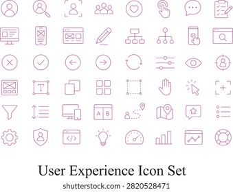 Premium editable line vector icon set with clean and modern outline symbols covering business, technology, finance, marketing, communication, UI, UX, analytics, startup, shopping, productivity, and digital services. Fully scalable EPS vector graphics with consistent stroke width, perfect for web design, mobile apps, user interfaces, presentations, infographics, print materials, branding, and commercial creative projects.