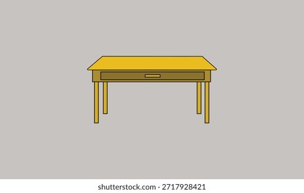 Premium editable table vector design for use.