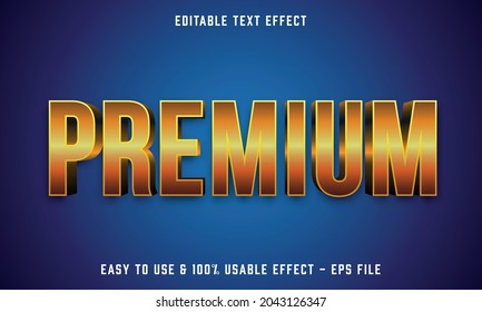 premium editable text effect template with abstract style use for business brand and company logo 