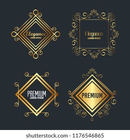 premium and elegance set frames