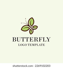 Premium Elegant Butterfly S Infinity Logo Design