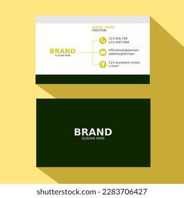 Premium elegant and professional visiting card