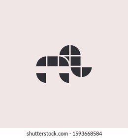 Premium Elephant Logo Design with modern concept. Icon elephant vector illustration