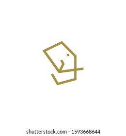 Premium Elephant Logo Design with modern concept. Icon elephant vector illustration