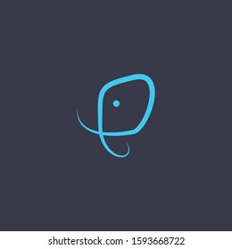 Premium Elephant Logo Design with modern concept. Icon elephant vector illustration