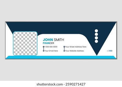 Premium email signature design template