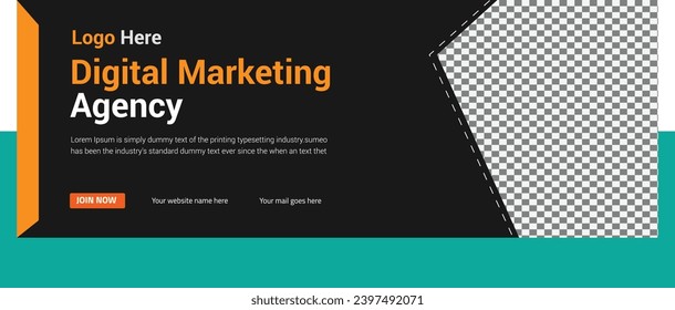 premium Facebook cover and  Digital marketing agency. Facebook cover banner design