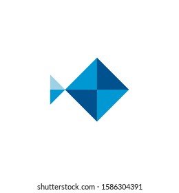 Premium fish logo design. Abstract icon fish vector illustration