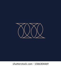 Premium fish logo design. Abstract icon fish vector illustration