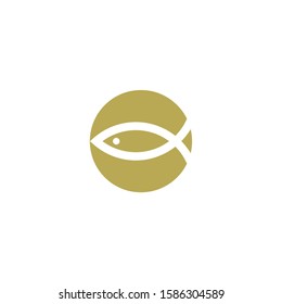 Premium fish logo design. Abstract icon fish vector illustration