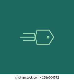 Premium fish logo design. Abstract icon fish vector illustration