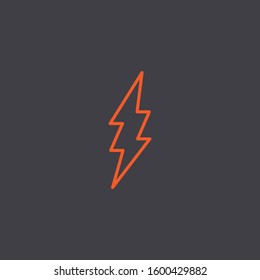 Premium Flash Logo design. Abstract Vector Thunder, electric and bolt lightning 