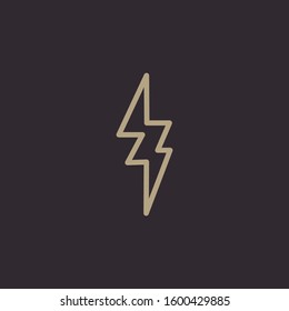 Premium Flash Logo design. Abstract Vector Thunder, electric and bolt lightning 