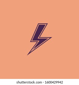 Premium Flash Logo design. Abstract Vector Thunder, electric and bolt lightning 