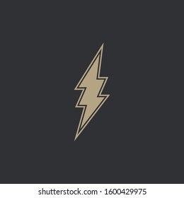 Premium Flash Logo design. Abstract Vector Thunder, electric and bolt lightning 