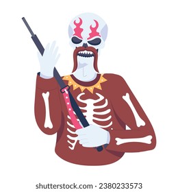 Premium flat icon of dead day 