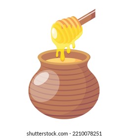 Premium flat icon design of beeswax 
