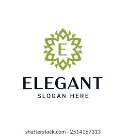 Premium Floral Insignia Template for Elite Brand Identity